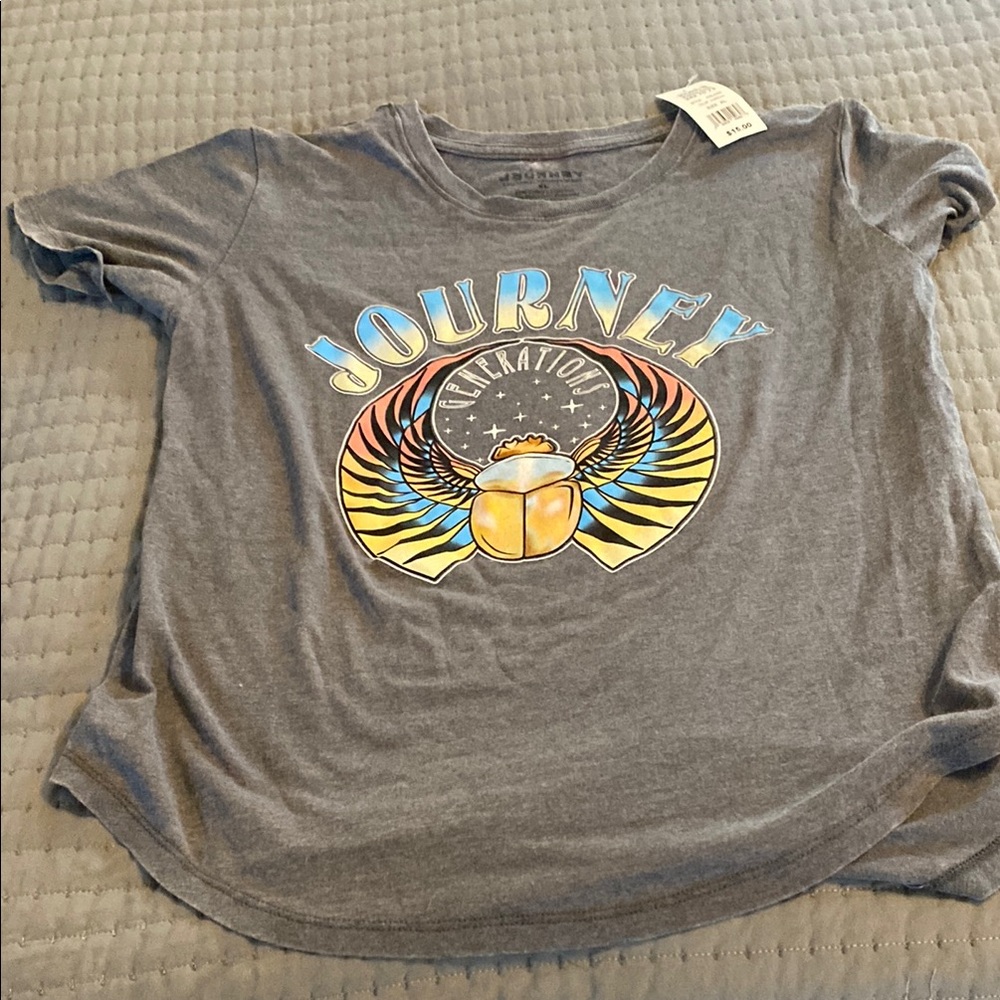 Gray Journey Graphic T-Shirt